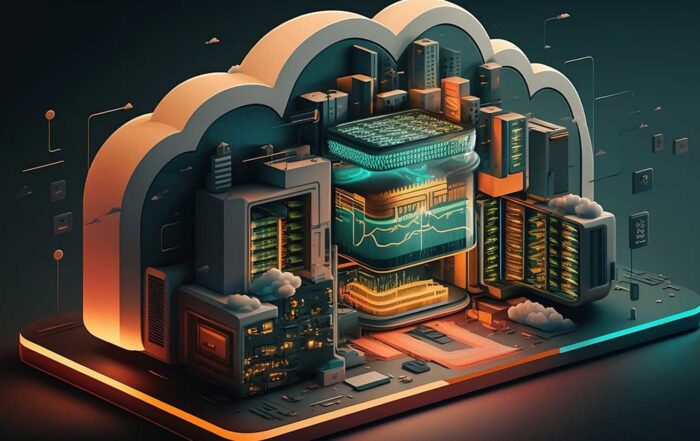Photo of cloud computing, depicting how MSPs can streamline IT infrastructure
